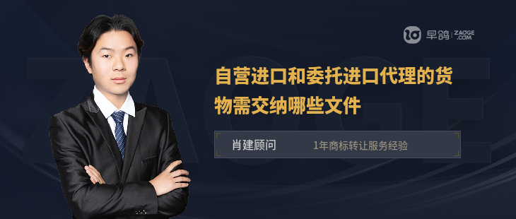 自營(yíng)進(jìn)口與委托進(jìn)口代理貨物所需文件詳解